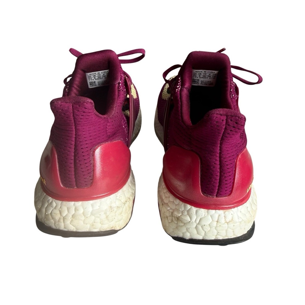 Adidas Women's UltraBoost 2.0 DNA US Size 7.5 Power Berry Knitted Running - Picture 5 of 9